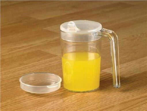 Homecraft Shatterproof Mug with Spout and Recessed Lids