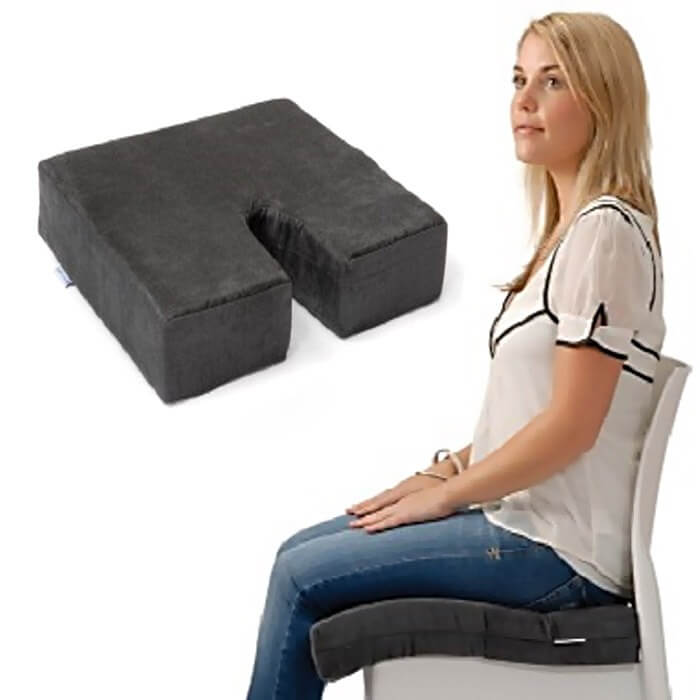 Coccyx Wedge Cushions for Tailbone Pain, Coccyx pain.