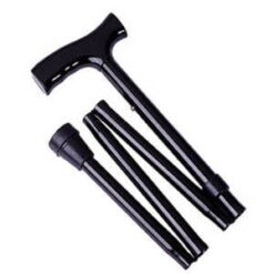 Folding Metallic Walking Stick