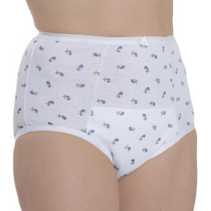 Buddies La Floral Continence Briefs - Coastcare Medical Hire & Sales