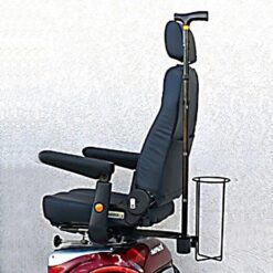 Oxygen Bottle Carrier and Walking Stick Holder for Mobility Scooter