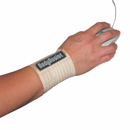 Adjustable Wrist Band Beige (Small)