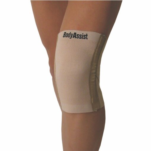 Cross Cut Elastic Knee Brace with Rods (Large)