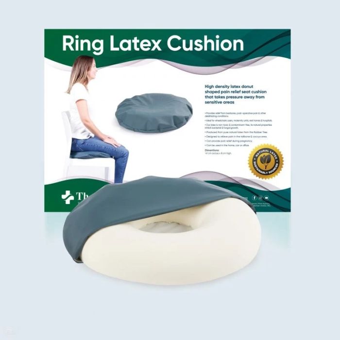 Latex Ring Donut Pillow