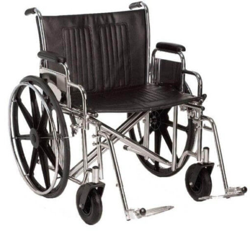 Breezy Easy Care Heavy Duty Wheelchair (24")
