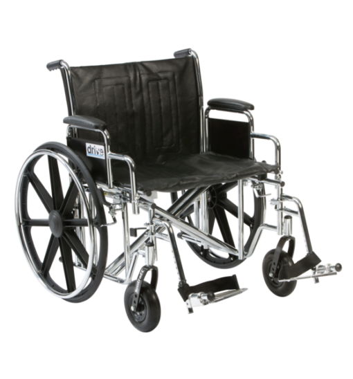 Sentra Heavy Duty Self Propel Wheelchair (24")