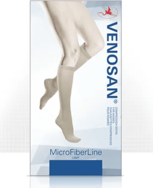 Venosan Microfiber Support Socks for Women (XL, Beige)