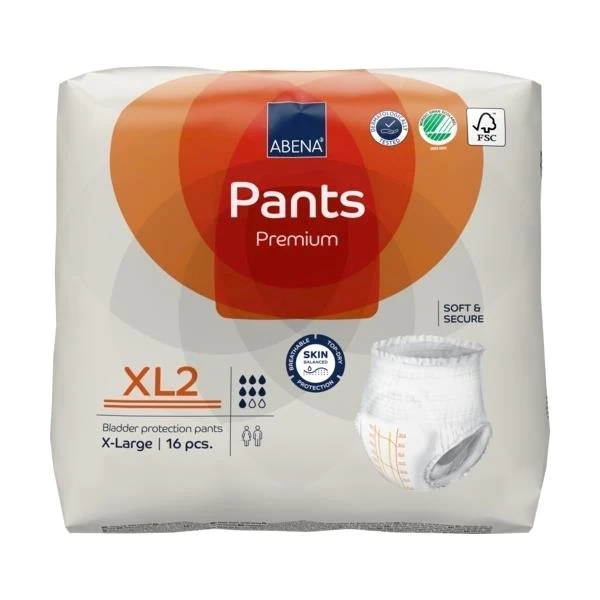 ABENA Pants (Pull Ups) XL2 Orange 1900ml , 16 pack - Coastcare Medical ...