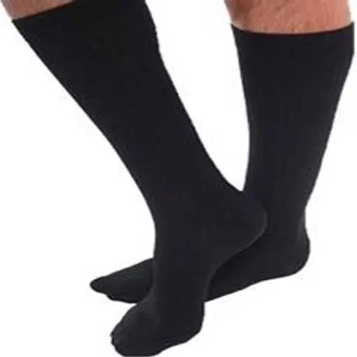 Microfibre Support Sock Mens Black LGE