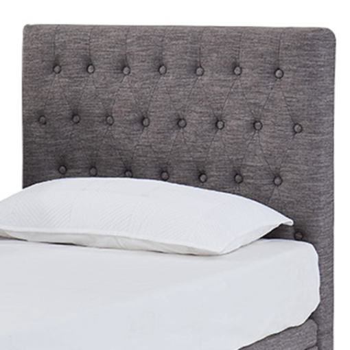 Aspire ComfiMotion Headboard  Chesterfield Long Single