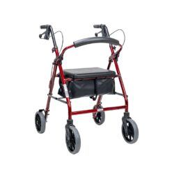 Ellipse Rollator 8" 150kg (Red)