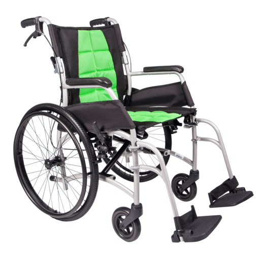 Aspire Vida Wheelchair Self Propel 450mm 135kg (Green)