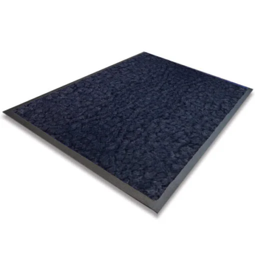 Matting Rubber Backed 450 x 700 mm Navy Blue