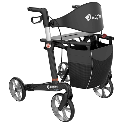 Aspire Carbon Fibre Rollator (Standard)