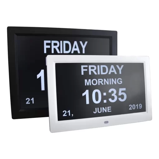 10" Digital LED Calendar Day Clock