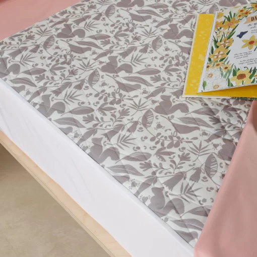 Staydry Little Boss Kids Bed Pad Woodland Magic - Queen Bed