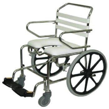 KCare Self Propelled Shower Commode (45cm) – Commodes | Coastcare Medical