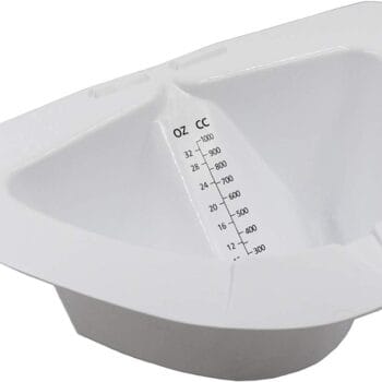 Toilet Top Urine Measuring Pan – Pans & Urinals | Coastcare Medical