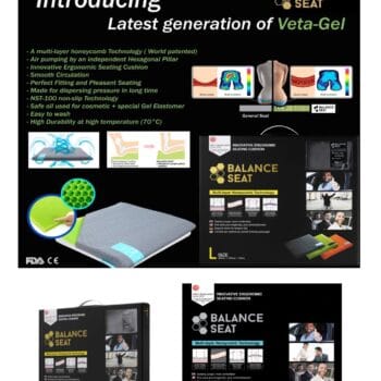 Balance Seat (LARGE- Grey) – Low Pressure | Coastcare Medical