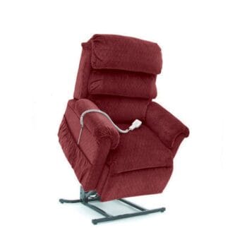 Pride 560 Single Motor Recliner (Burgundy) – Single Motor | Coastcare Medical