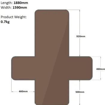Redgum Complete Recliner Cover (Brown) – Dual Motor | Coastcare Medical
