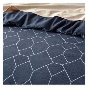 Staydry Geo Denim Quilt Cover Set KB – Bedding | Coastcare Medical