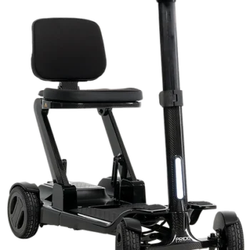 Go Go Carbon Travel Scooter – Black – Power Chairs | Coastcare Medical