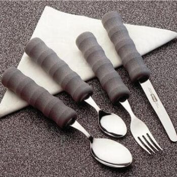 Homecraft Lightweight Foam Handled Cutlery Set – Eating & Drinking Aids | Coastcare Medical