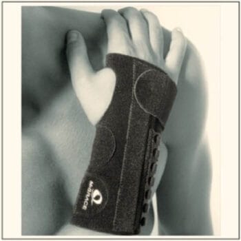 M-Brace Air Laced Wrist Splint (Left, REG 13cm-20 cm) – Straps Wraps & Braces | Coastcare Medical