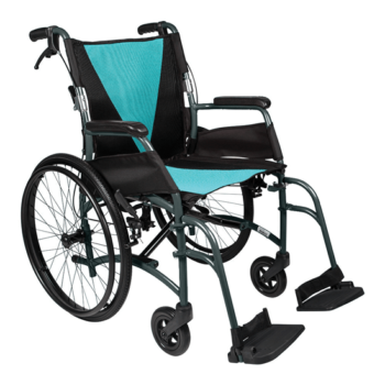Aspire VIDA Self Propelled  (450mm) Teal – Lightweight | Coastcare Medical