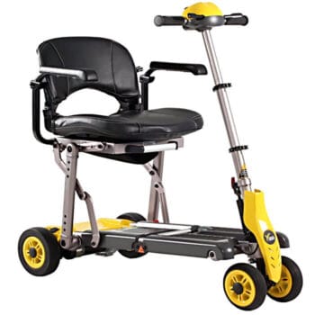 Merits Yoga Scooter (Yellow) – Power Chairs | Coastcare Medical