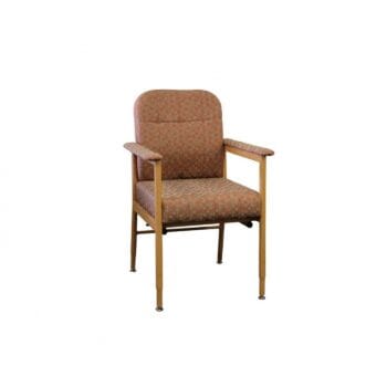 Murray Bridge Low Back Chair (Dot Fabric Ruby) – Lounge Chairs | Coastcare Medical