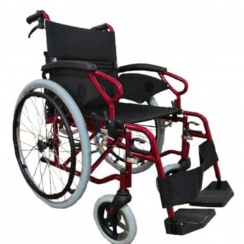 Neptune Self Propelled Aluminium Wheelchair (46cm (18″)) – Lightweight | Coastcare Medical