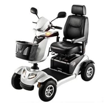 Merits Explorer Medium Sized Scooter (Silver) – Power Chairs | Coastcare Medical