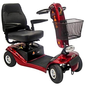 Shoprider GK10 Crossover Scooter (Red) – Hire Equipment | Coastcare Medical