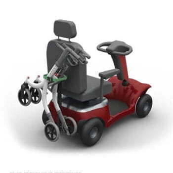 Side Folding Walker Carrier – Scooter & Powerchair Accessories | Coastcare Medical