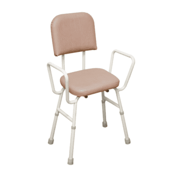 Kitchen Perching Stool (Fawn) – Lounge Chairs | Coastcare Medical