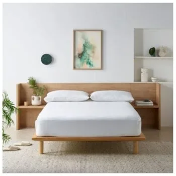 Staydry Waterproof Bamboo Fitted Sheet White SB – Bedding | Coastcare Medical