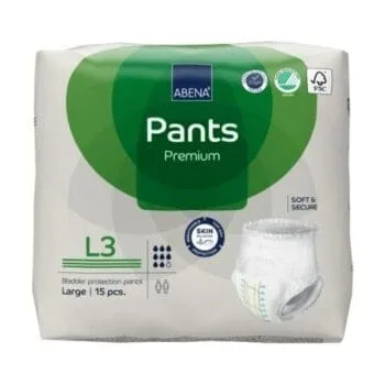 Abena Pants (Pull Ups) L3 Green 2400ml- 15 pack – Disposable Products | Coastcare Medical