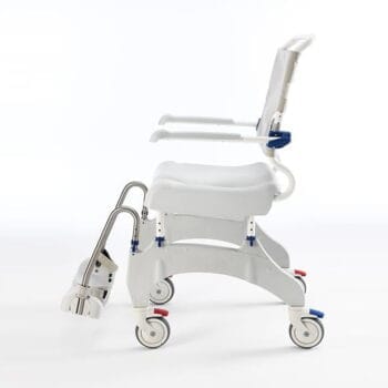 Aquatec Ocean Ergo Attendant Propelled Shower Commode – Commodes | Coastcare Medical