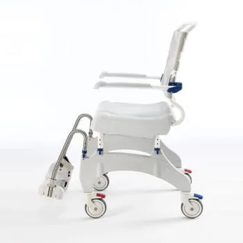 Aquatec Ocean Ergo Attendant Propelled Shower Commode – Commodes | Coastcare Medical