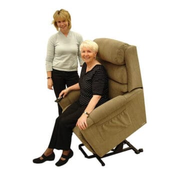 Topform Ashley Lift & Recline Twin Motor (Medium, Fabric) – Dual Motor | Coastcare Medical