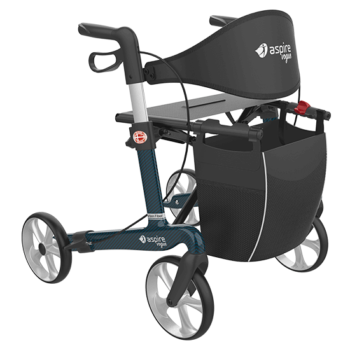 Aspire Vogue Carbon Fibre Rollator – Lightweight Rollators | Coastcare Medical