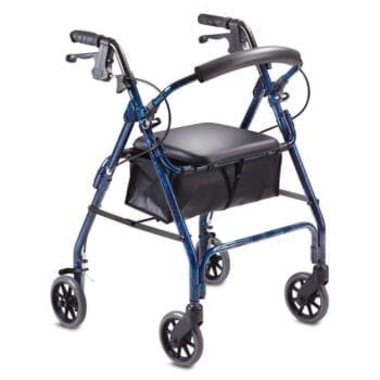 Rollator Lock Brake/Ball Handle 6″ (Blue) – Standard | Coastcare Medical