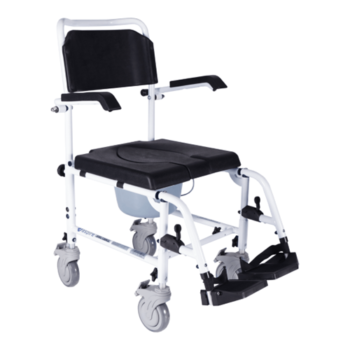 Aspire Aluminium Shower Commode – Commodes | Coastcare Medical