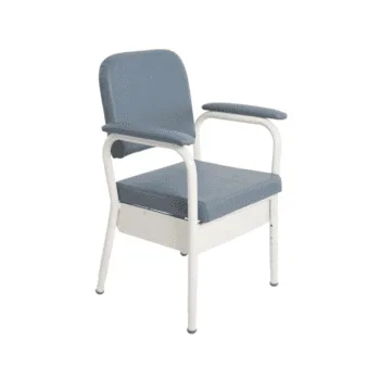 Aspire Deluxe Bedside Commode (Slate) – Bathroom & Toilet | Coastcare Medical