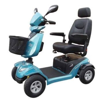 Merits Explorer Medium Sized Scooter (Turquoise) – Power Chairs | Coastcare Medical