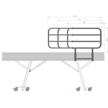 Aspire ComfiMotion Activ Care Bed (Extendable Bed Rail) – Bed Accessories | Coastcare Medical