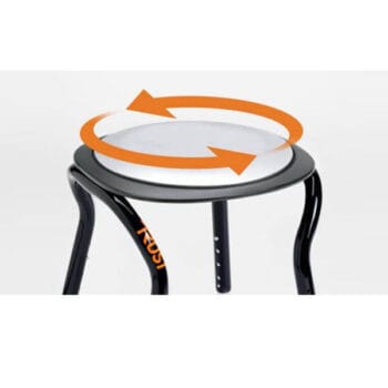 Trust Lets Frisbee Shower Stool with Swivel Seat – Fixed | Coastcare Medical