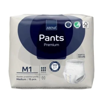 ABENA Pants (Pull Ups) M1 Blue 1400ml 15 pack – Disposable Products | Coastcare Medical